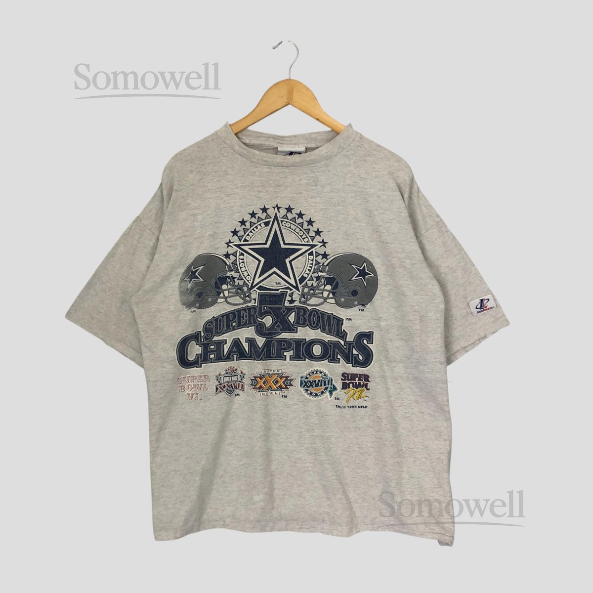 Vintage Dallas Cowboys Super Bowl Champions T-Shirt XL_541