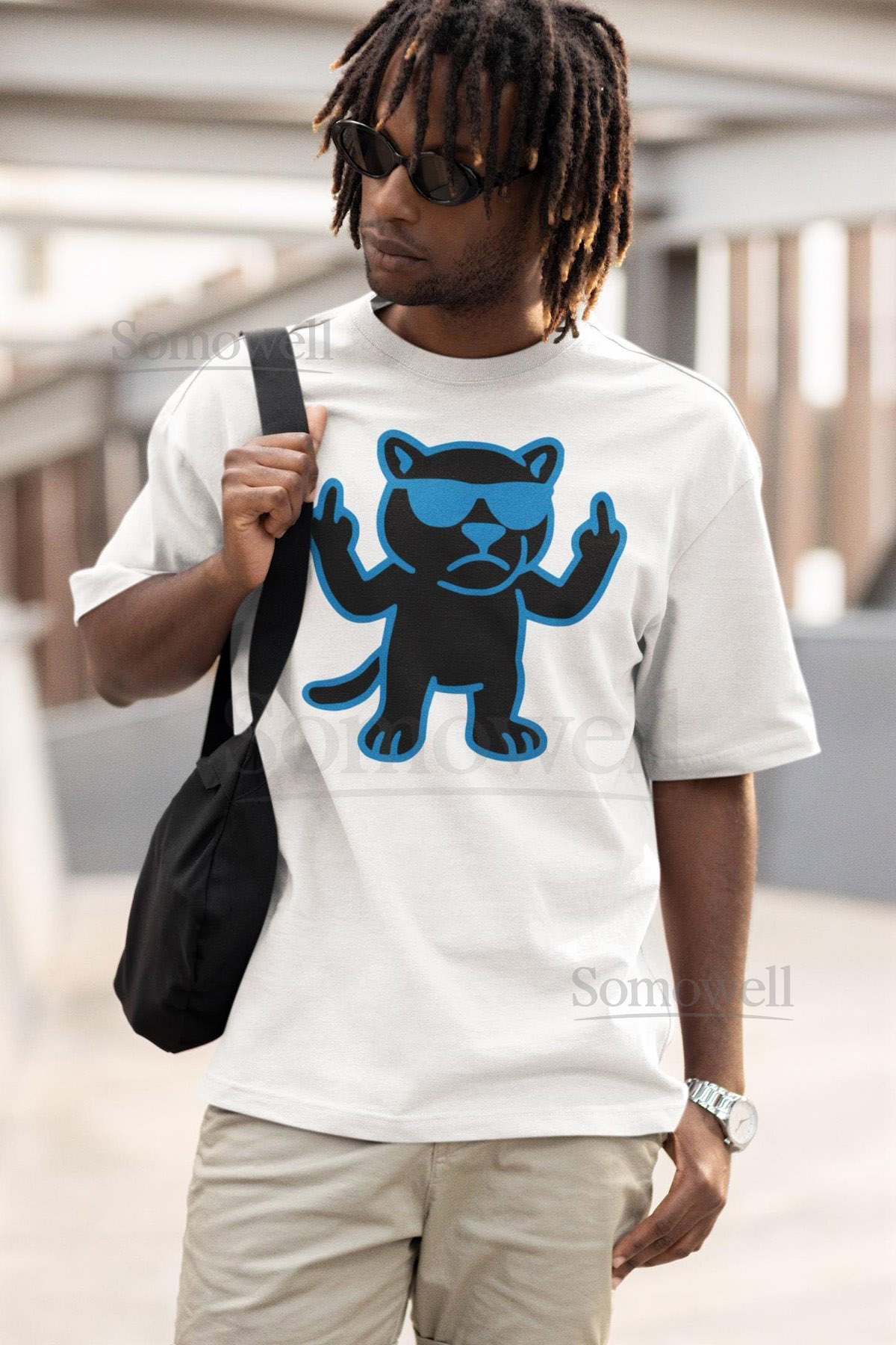 Funny Panther Football T-Shirt Carolina Fan Gift_650