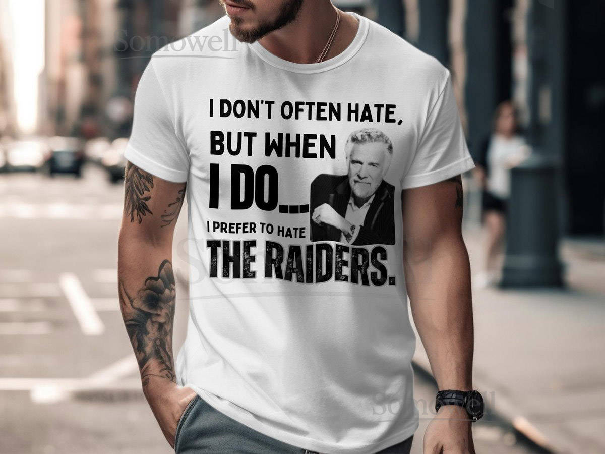 Funny Football Rivalry Shirt Raiders Hater Tee Sports Banter Gift_158
