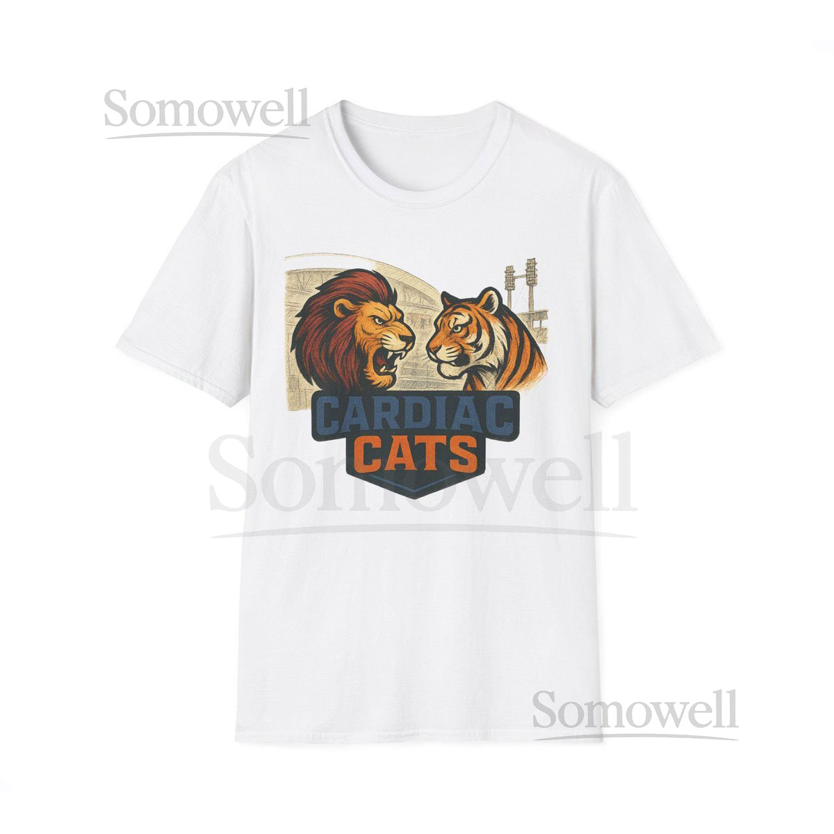 Cardiac Cats T-Shirt Detroit Sports Fan Apparel_56