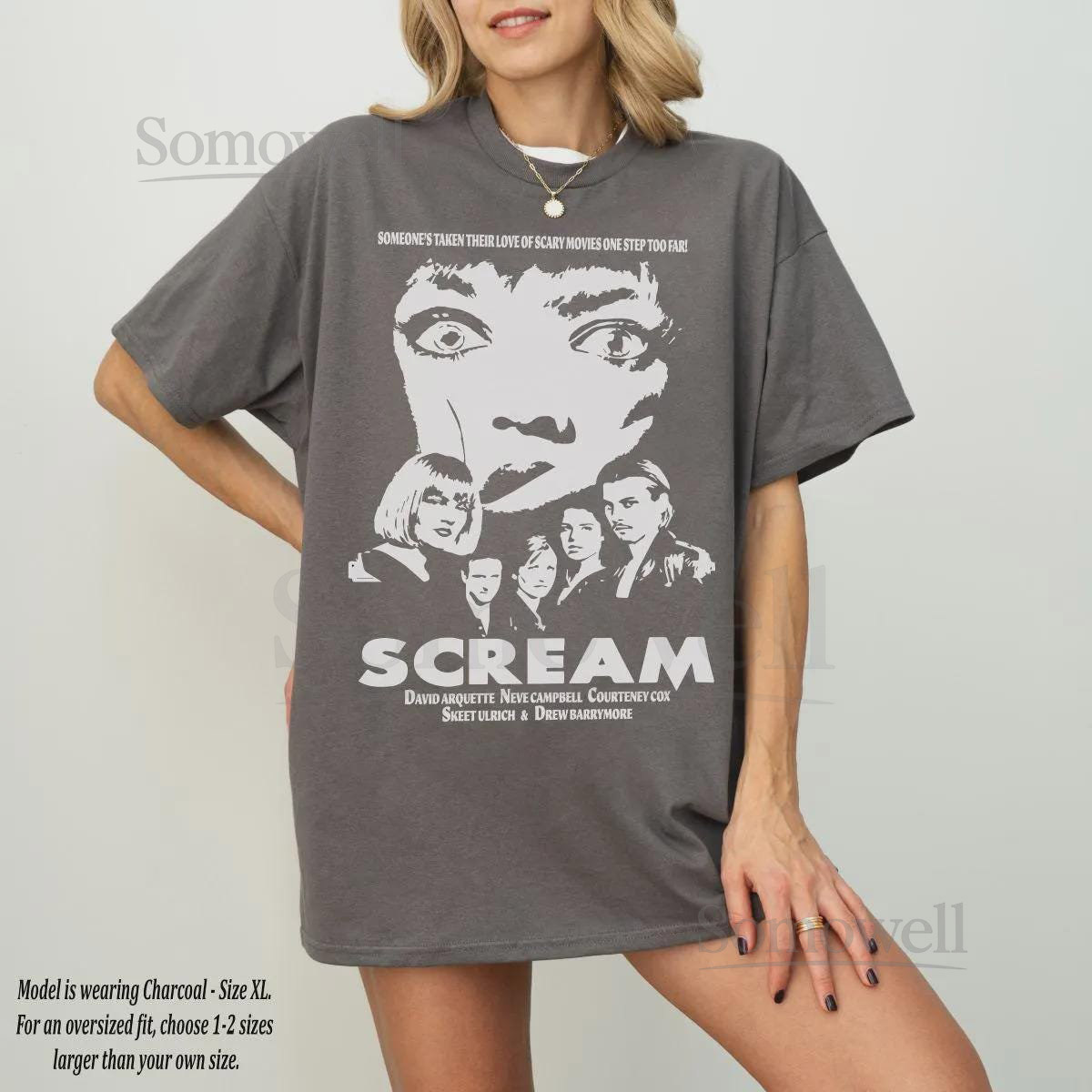 Scream Movie Unisex T-Shirt Halloween Costume Tee_130