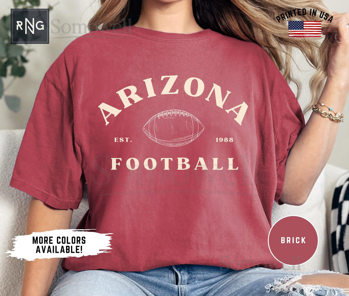Arizona Football Gameday Shirt Cardinal Football Gameday Shirt Cardinal Football Apparel Arizona Sports Fan Retro Cardinal Football Gift_68