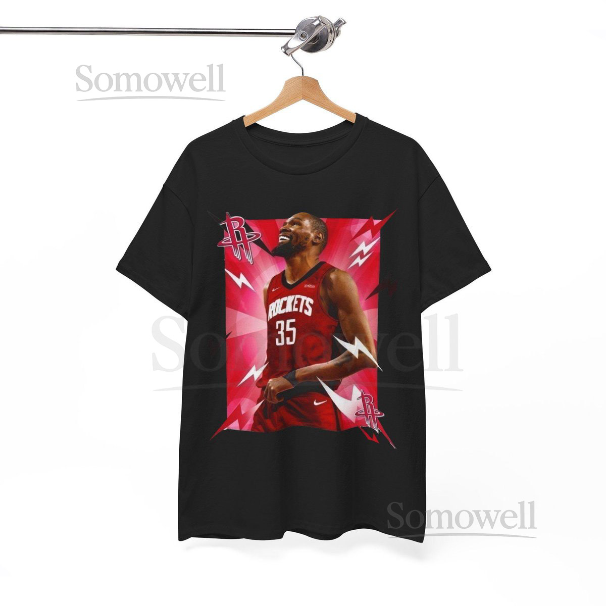 Kevin Durant Houston Rockets NBA Basketball Tee Fan Athlete Gift Legend Unisex T-Shirt Shirt Sports Basketball Player Gift for Him_562