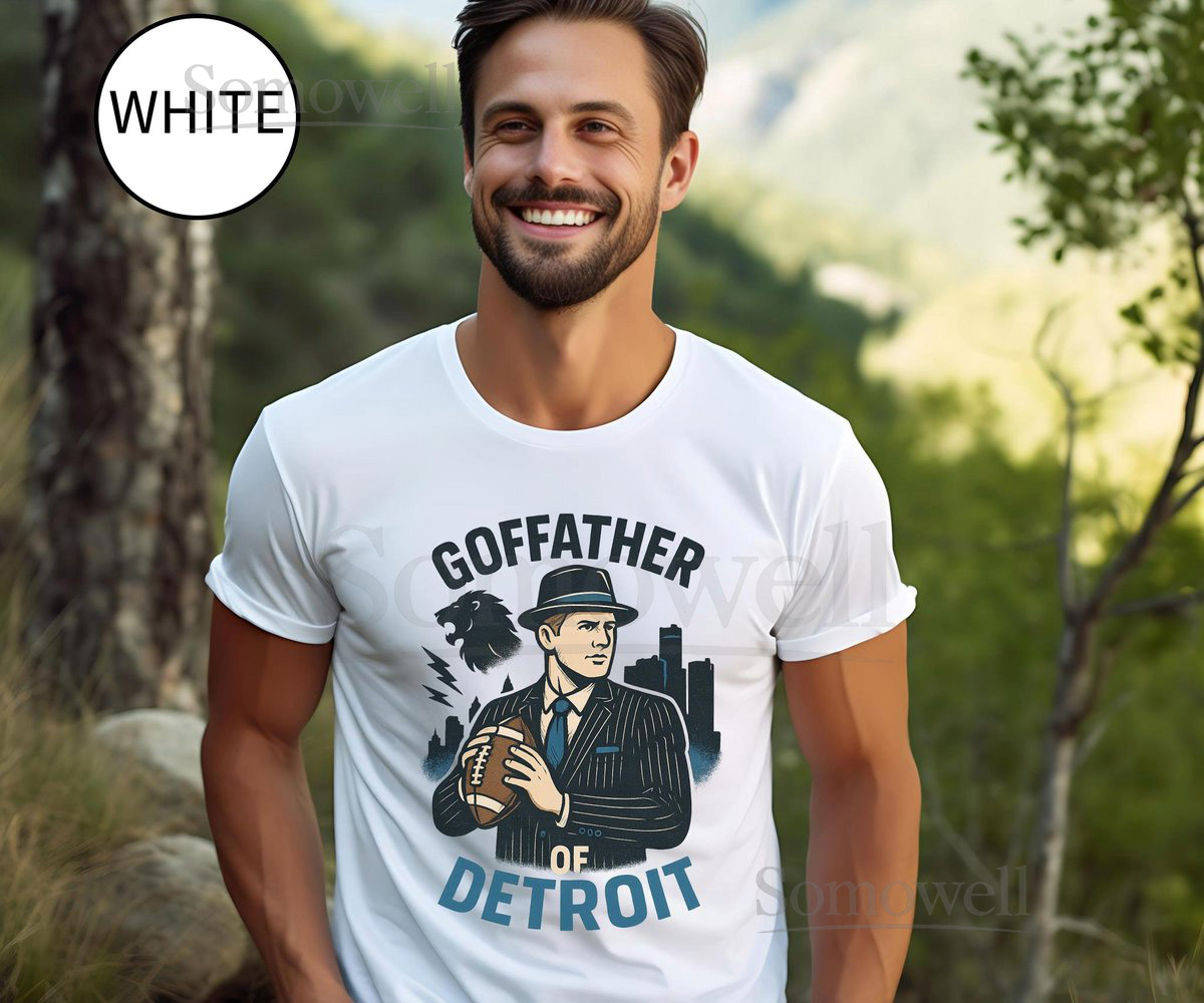 Goffather Jared Goff T-Shirt Detroit Lions Motor City Pride_361
