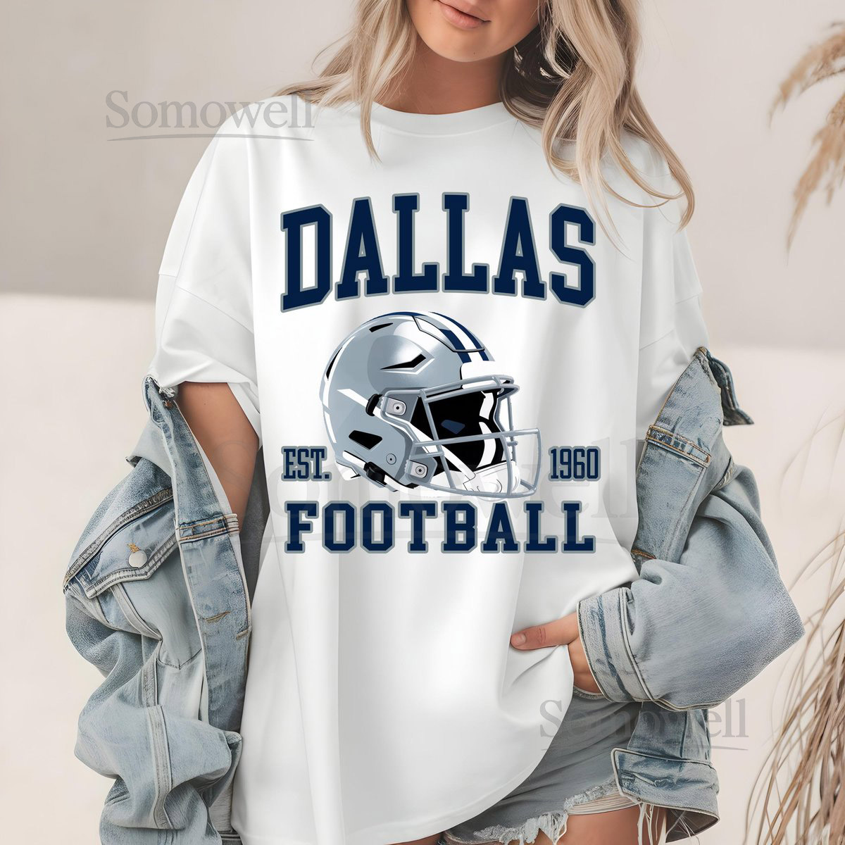 Dallas Football Comfort Colors T-Shirt Dallas Cowboys Sweatshirt Cowboys Fan Apparel Football Helmet Tee Sports Fan Gift_202