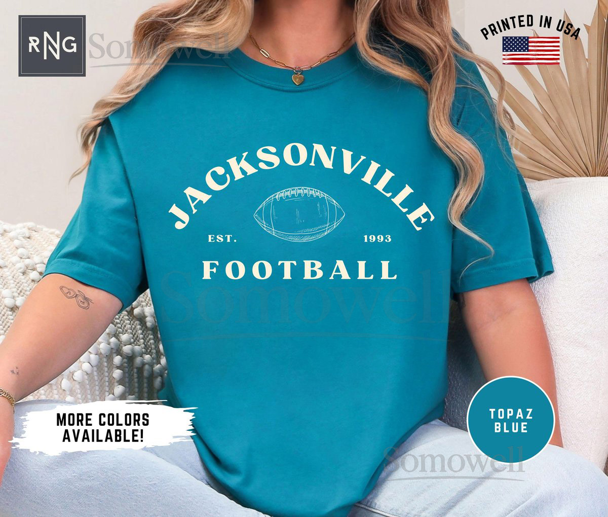 Jacksonville Football Gameday Shirt Jaguar Football Shirt Jacksonville Football Apparel Retro Jacksonville Football Shirt Jagu_595
