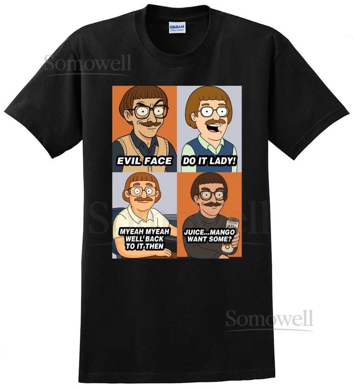 Chit Quotes Tee - Evil Face - Do it Lady_208