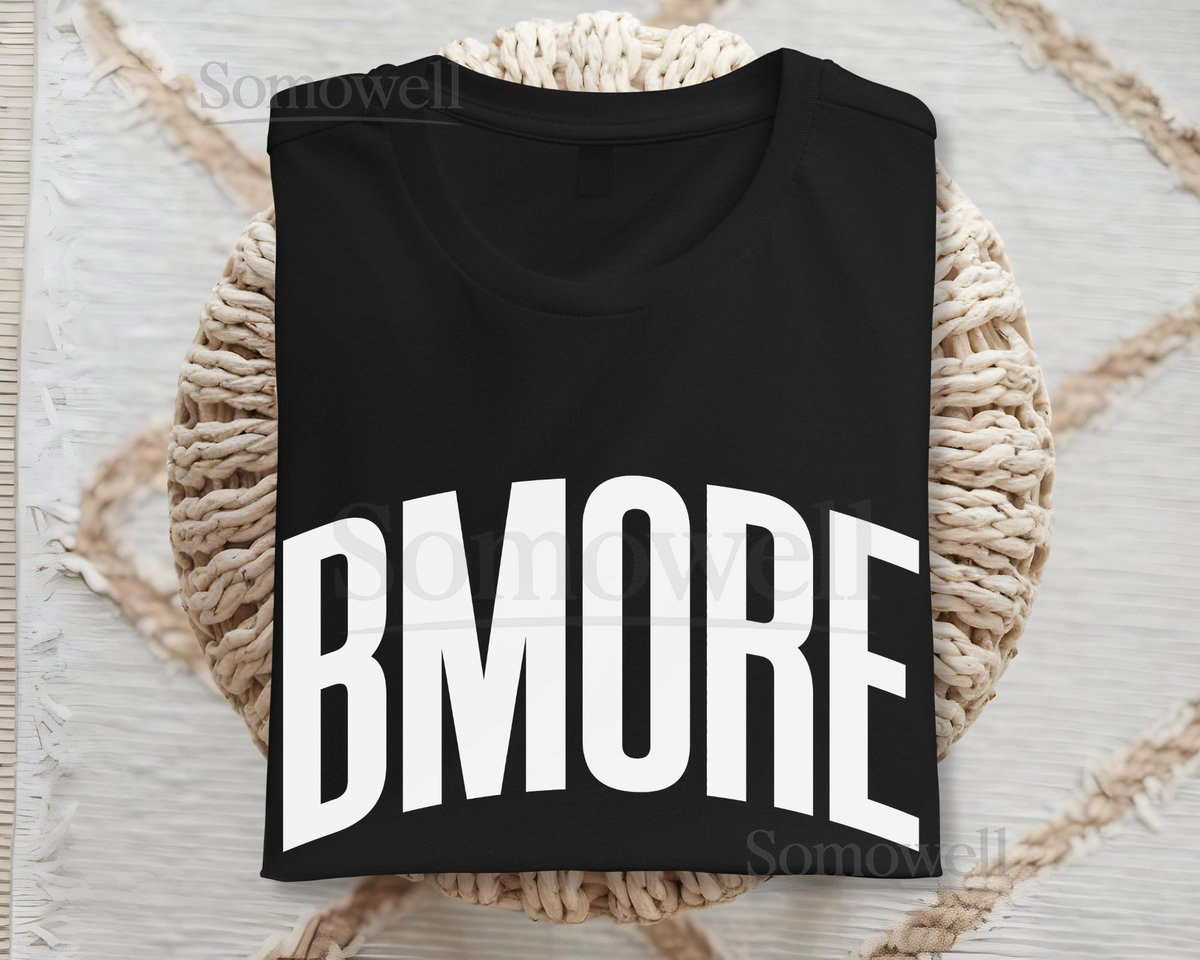 Vintage Bmore T-Shirt Retro Baltimore Maryland City Tee Unisex Baltimore Shirt Classic Baltimore Fan Apparel Gift for Baltimore Fans_654