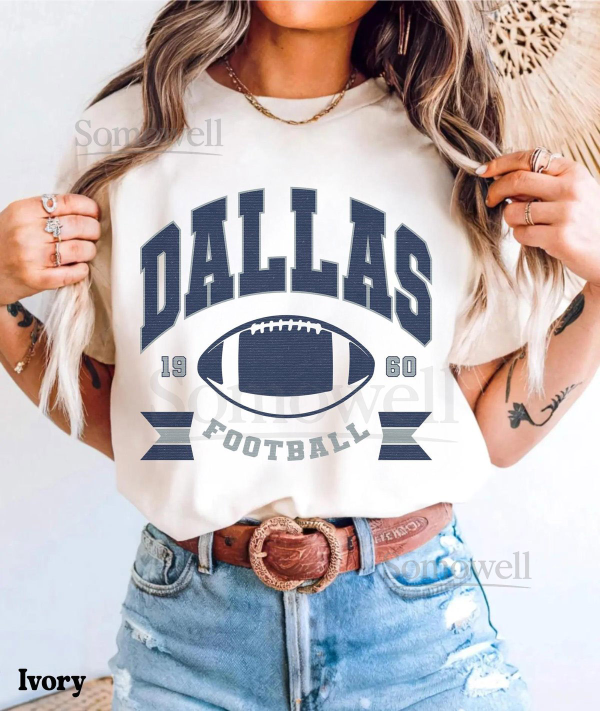 Dallas Football Shirt Comfort Colors Trendy Dallas Football Fan Shirt Popular Dallas Fan Tee Cowboys Game Day Tee Retro Cowboys Shirt_227