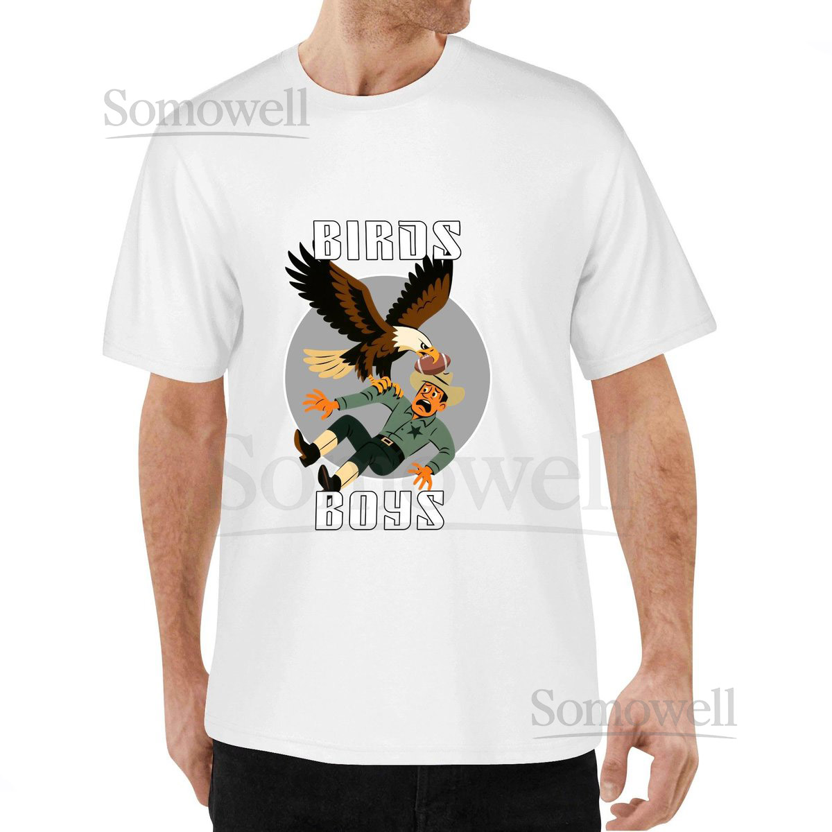 Philly Eagles vs Cowboys T-Shirt Savage Game Day Rivalry Tee_426