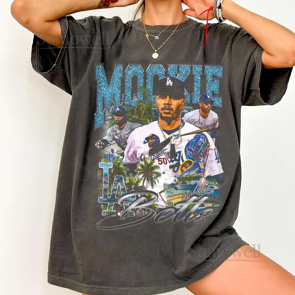 Comfort Colors Mookie Betts tee - Baseball Fan Tee Unisex Heavy Cotton Tee Sporty Gift for Him or Her_238