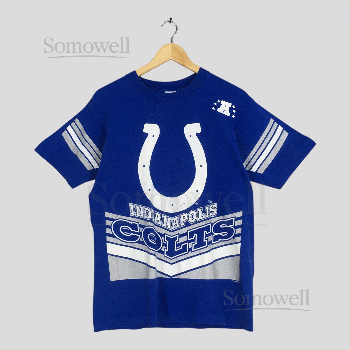 Vintage Indianapolis Colts Football NFL Tshirt Small Indianapolis Colts Printed Shirt American Football Rugby Indianapolis Colts Tee _976