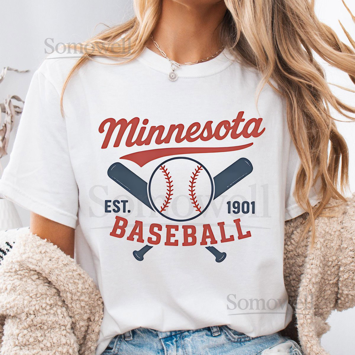 Retro Minnesota Baseball T-Shirt Comfort Colors Twin City Sports Tee_728
