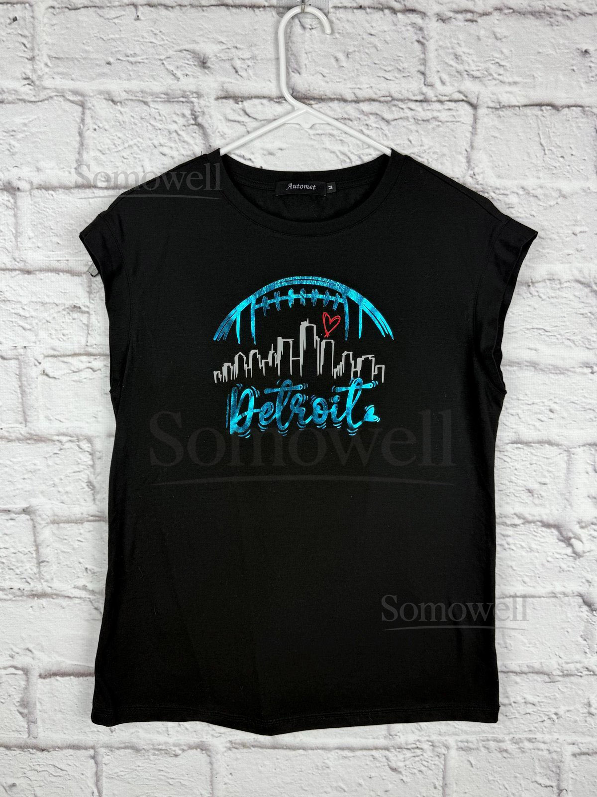 Detroit Skyline Shirt - Detroit Lions Football - Detroit Merchandise - Tailgate - Detroit Pride - NFL - Detroit Football Fan_210