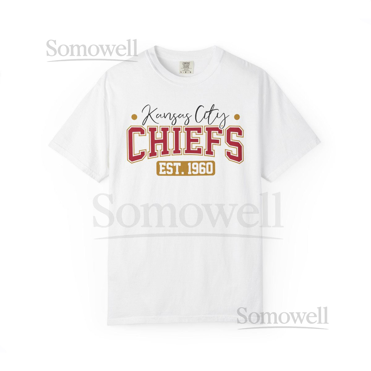 Kansas City Chiefs T-Shirt Unisex Garment-Dyed Ring-Spun Cotton_318
