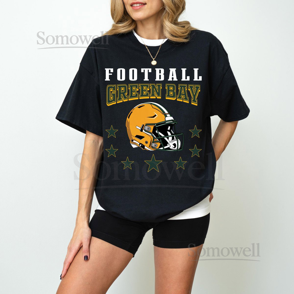 Green Bay Football T-Shirt Comfort Colors Green Bay Packers Tee Retro Sports Shirt Gift for Football Fan Vintage Packers Sweatshirt_425