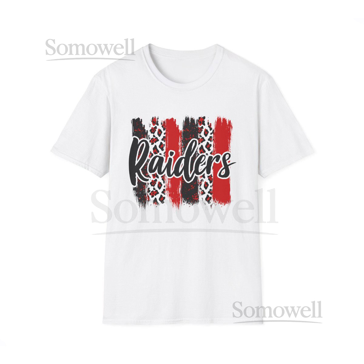 Unisex Raiders T-Shirt - Softstyle Graphic Tee for Fans Casual Wear Gift for Sports Lovers Game Day Essential_775