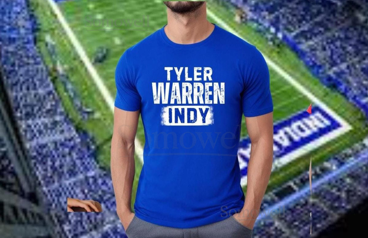 Tyler Warren Unisex Jersey Short Sleeve Tee Indianapolis COLTS JERSEY nfl - Football Fan Gift Sports Apparel Game Day Shirt At_919
