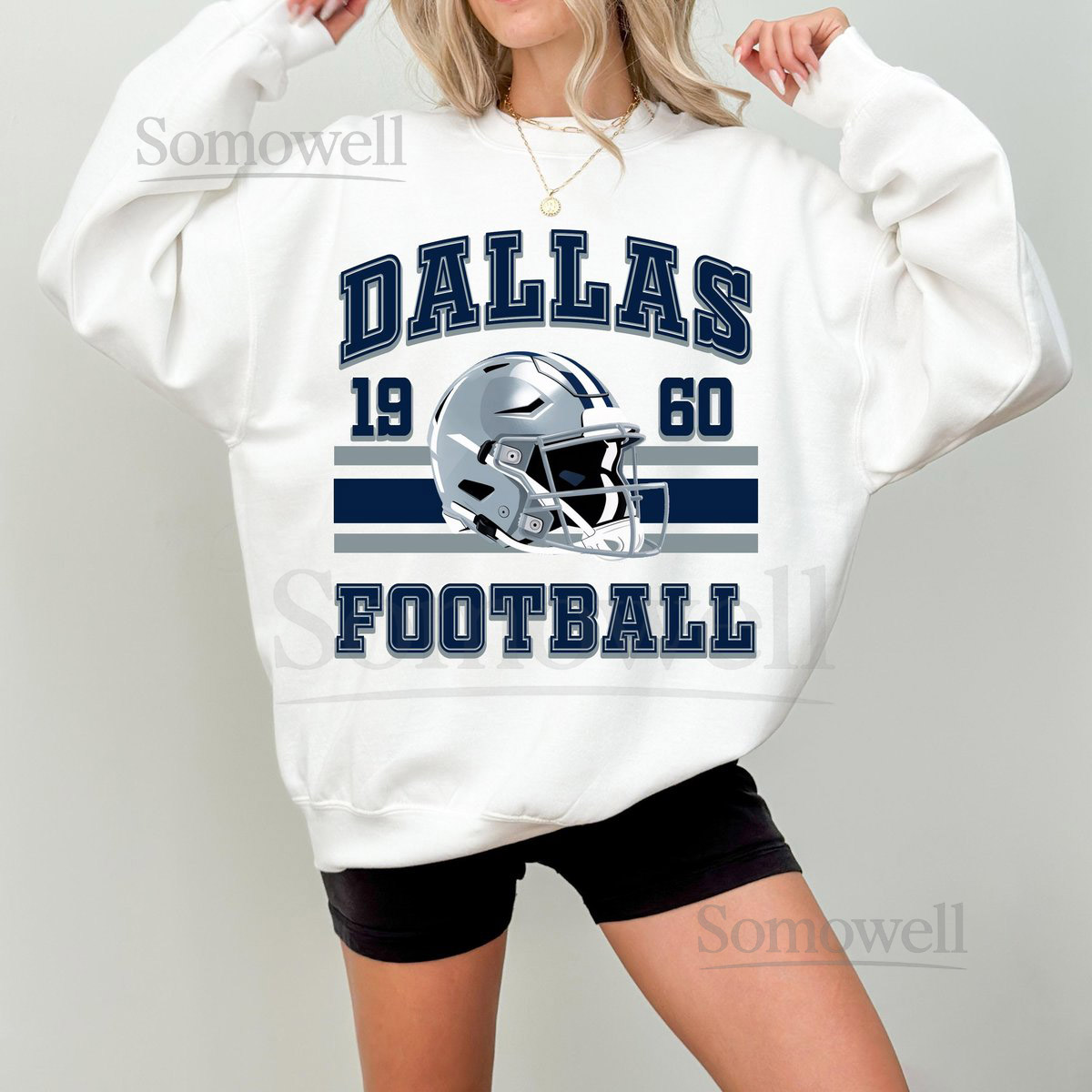 Dallas Football T-Shirt Comfort Colors Retro Dallas Cowboys Sweatshirt Cowboys Fan Gear Dallas Football Sweater_246