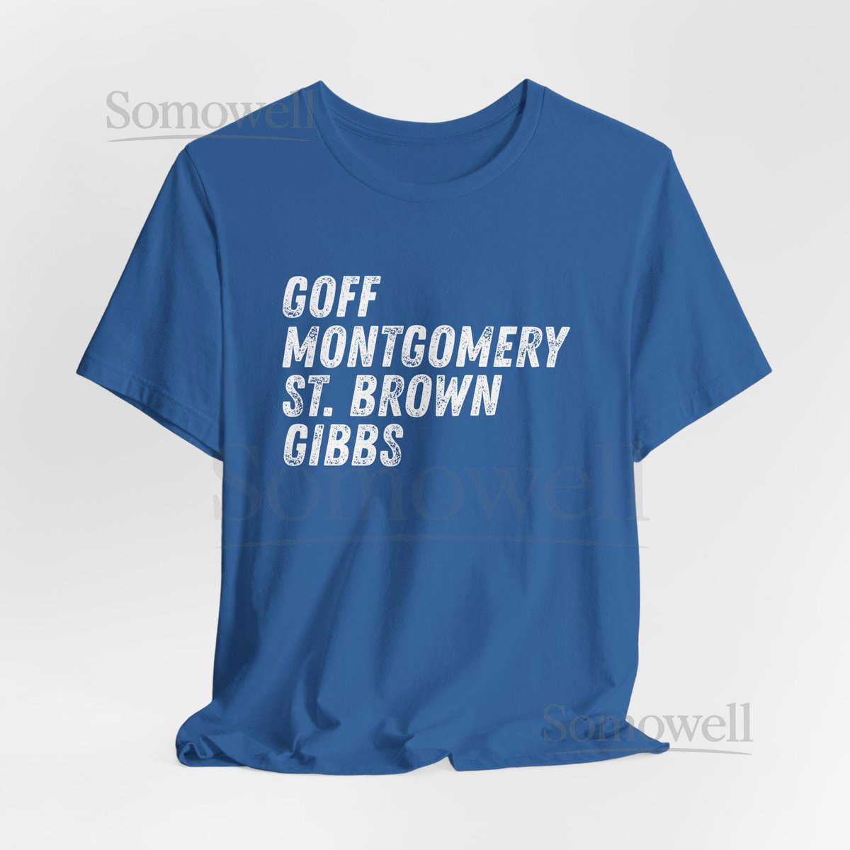 Jared Goff shirt Montgomery Ahmon-Ra St. Brown Jahmyr Gibbs Lions Offense Gift for Sports Lovers Comfortable Tee Detroit Lions nfl_530