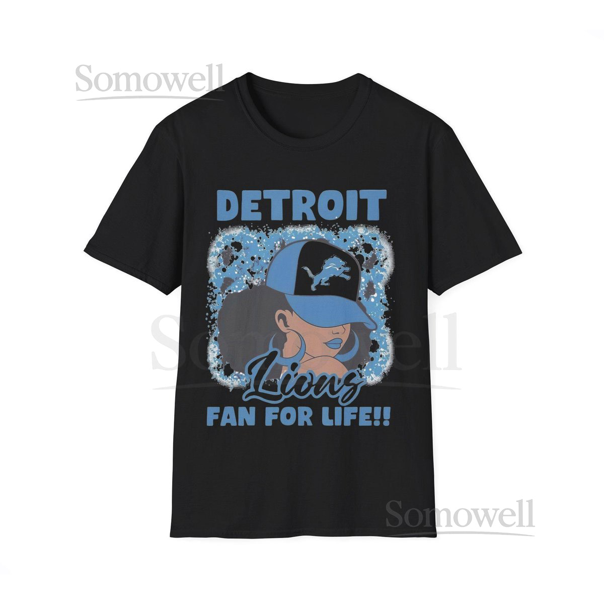 Detroit Lions Unisex Softstyle T-Shirt - NFL Football Team Tee Football Fan Apparel Sports Team Shirt Lions Gift Detroit Pride Shirt_192