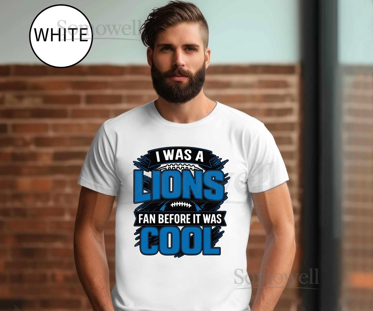 Detroit Lions T-Shirt NFL Football Fan Tee_301