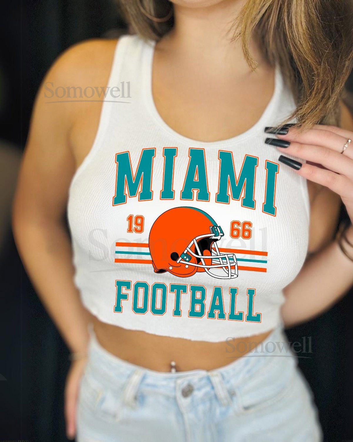 Miami Football Graphic Shirt Vintage Style Game Day Tee Retro Sports Apparel_441
