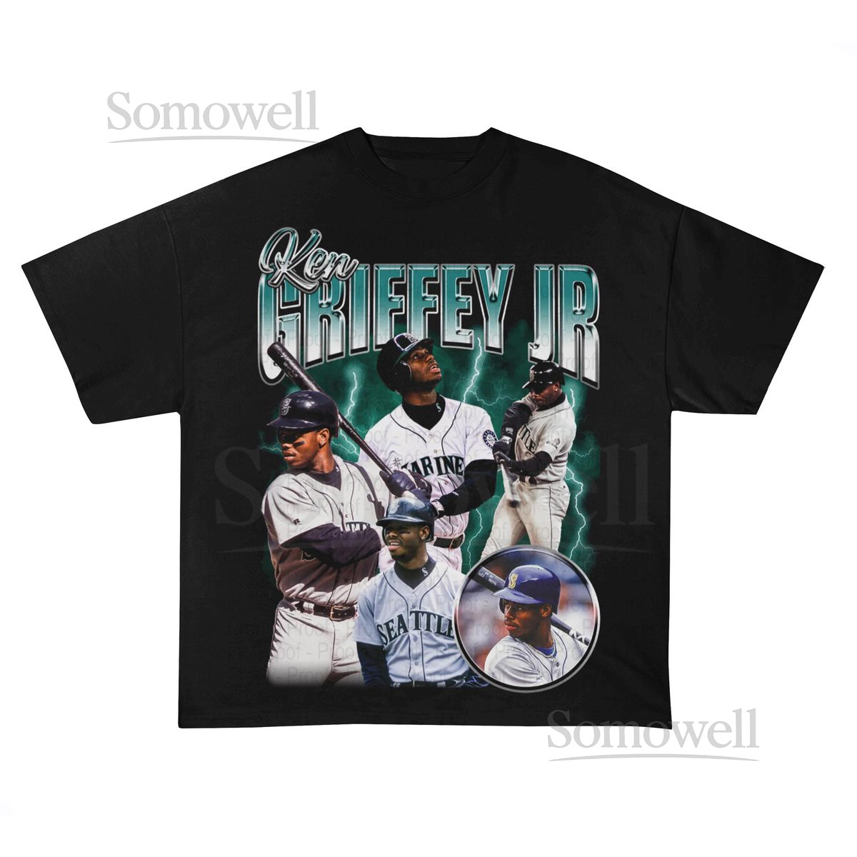 Ken Griffey Jr. Shirt Baseball shirt - Classic 90s Graphic Tee - Unisex - Vintage Bootleg - Gift - Retro_476