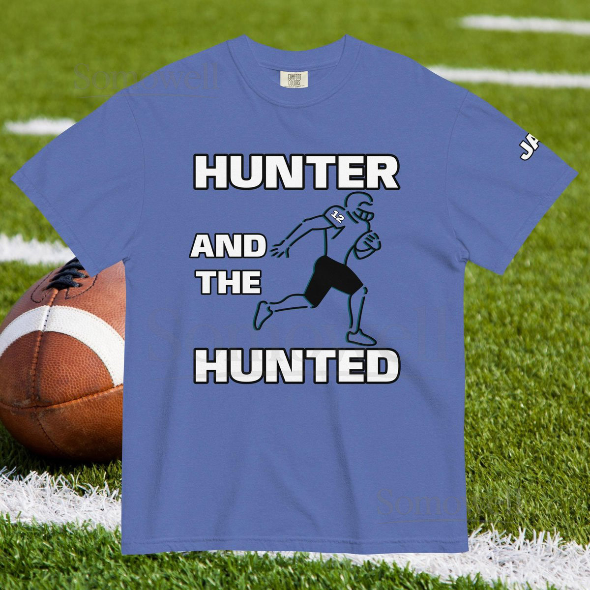 Travis Hunter Jacksonville Football T-Shirt JJ The Hunted Unisex heavyweight t_902