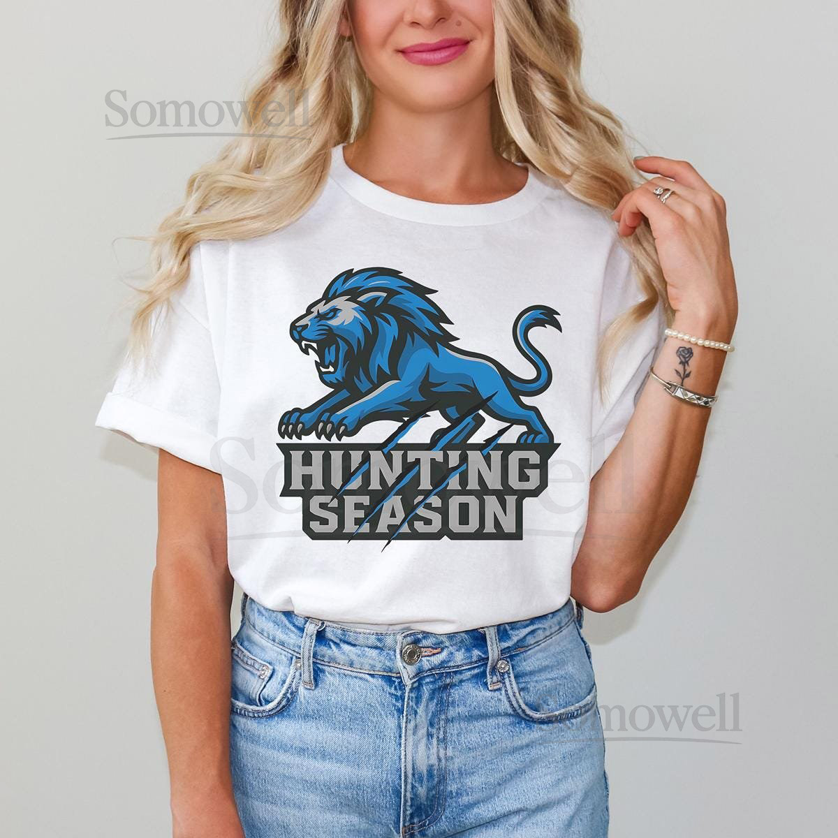 Hunting Season Detroit Lions Unisex Shirt Hunting Season Lions Tshirt Detroit Lions Shirt Detroit Lions Game Day Tee Detroit Lions Gifts_510