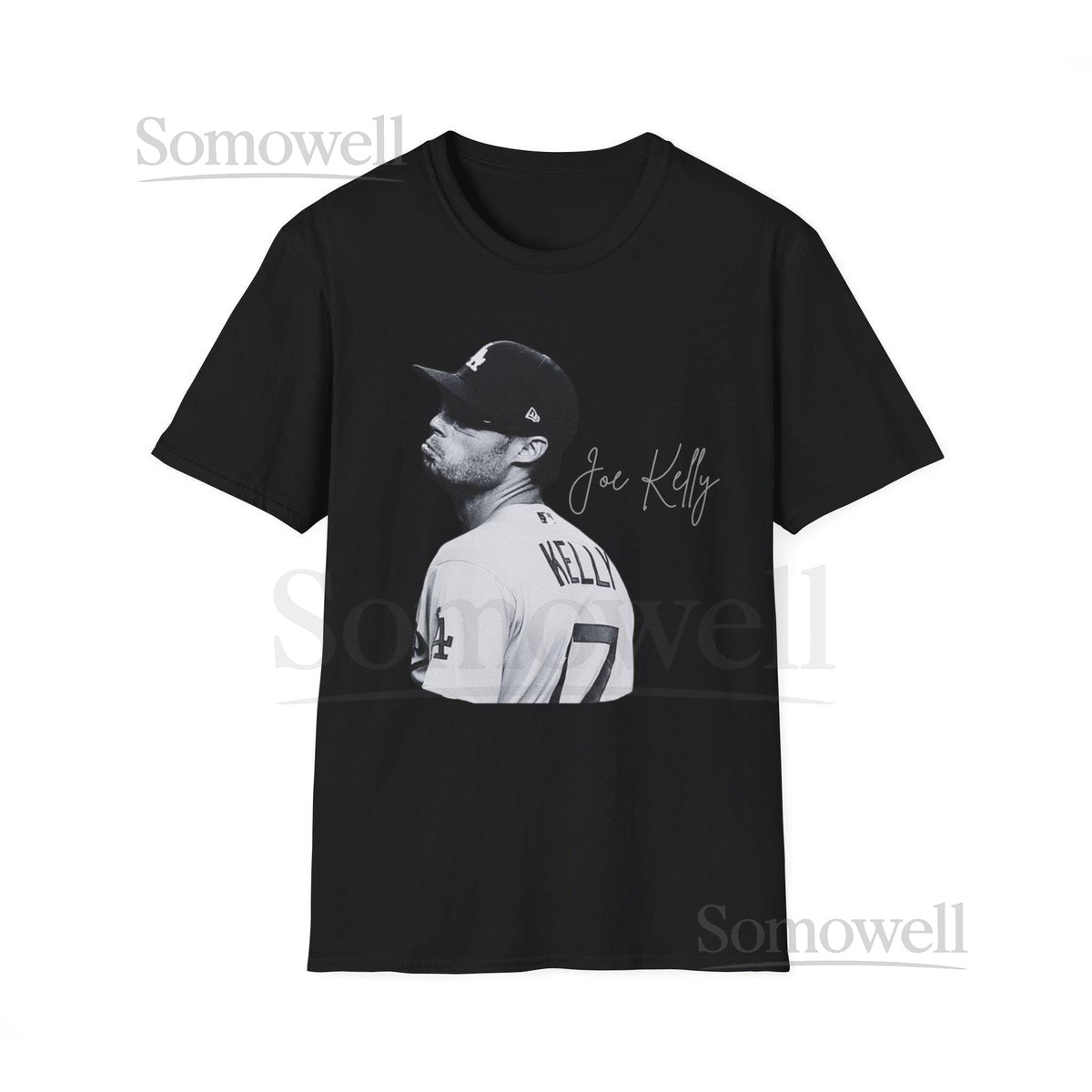 Joe Kelly Softstyle T-Shirt LA Soft Cotton Tee Baseball Fan Apparel Sports Gift Casual Wear Summer Fashion_213