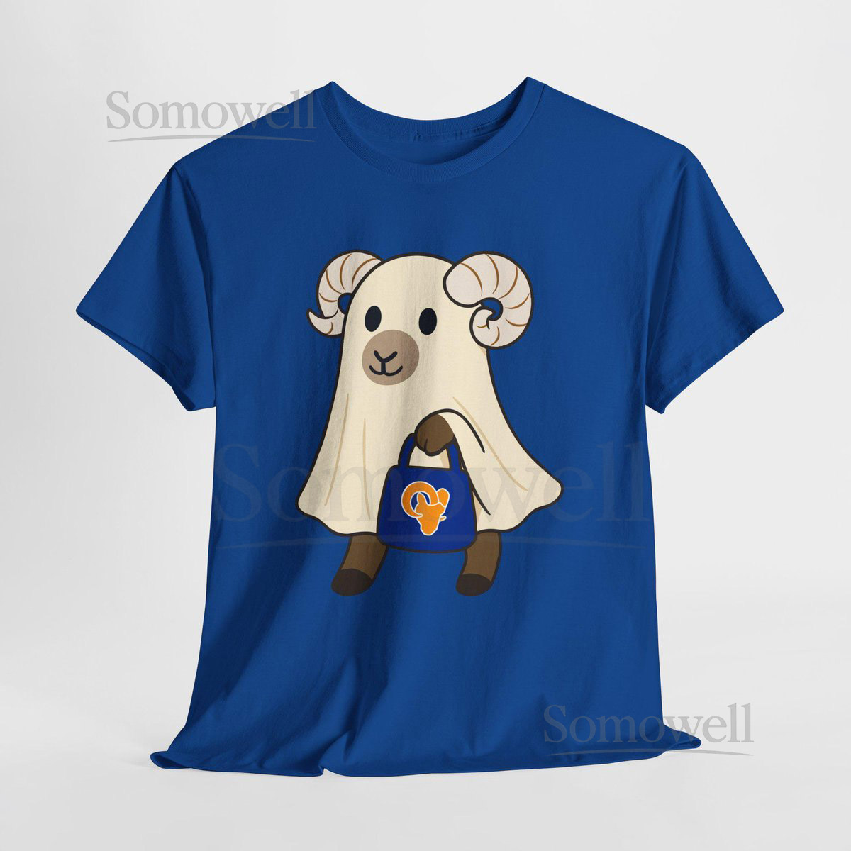 Halloween Ghost T-Shirt Los Angeles football shirt Rams Football Shirt Sports Fan Gift Ram It shirt Game Day Outfit_206