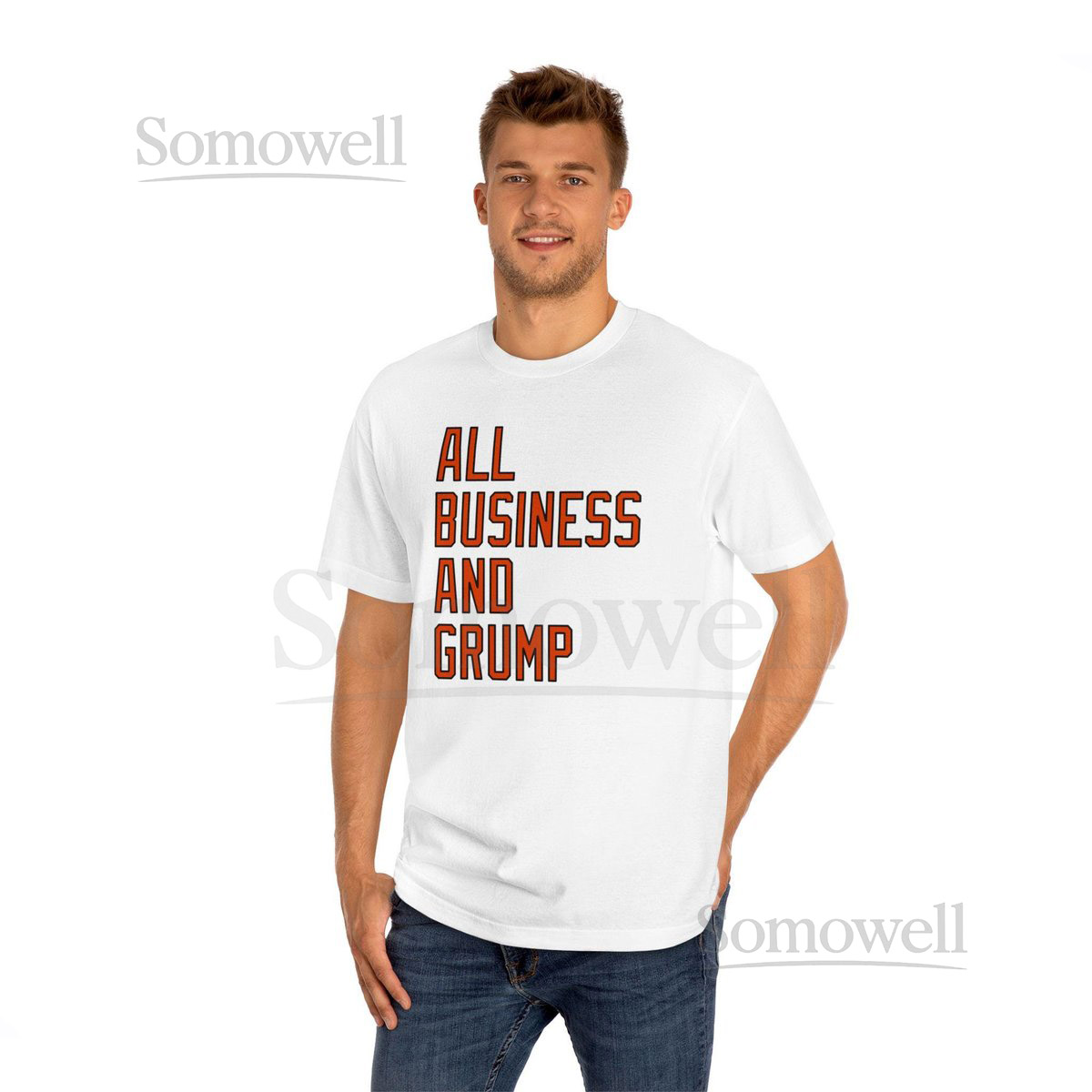 Baltimore Orioles Jordan Westburg All Business And Grump Baseball Os T-Shirt Tee_96