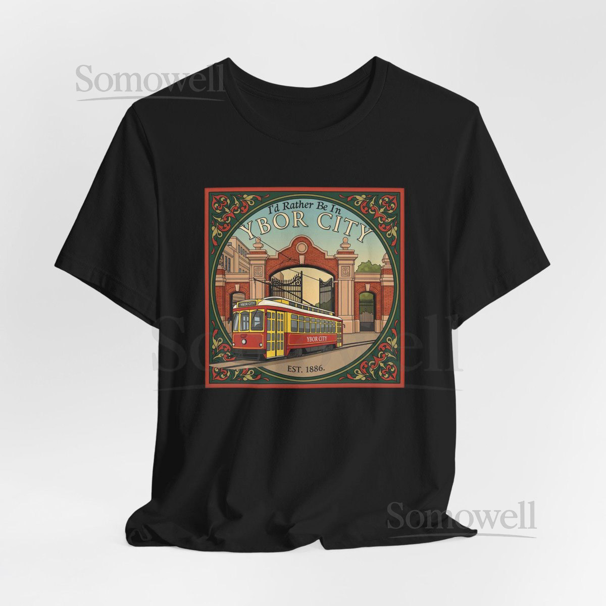 Vintage Ybor City Tee Tampa Arts District Unisex T-Shirt_565