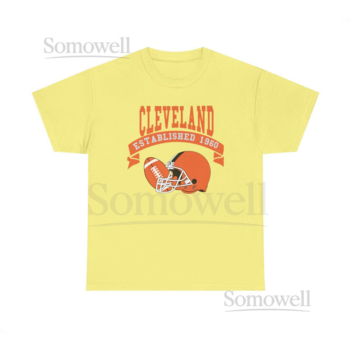Cleveland Football Team Unisex Tee Football Fan Gift Sports Team Shirt Ohio Football Apparel Game Day Clothing_300