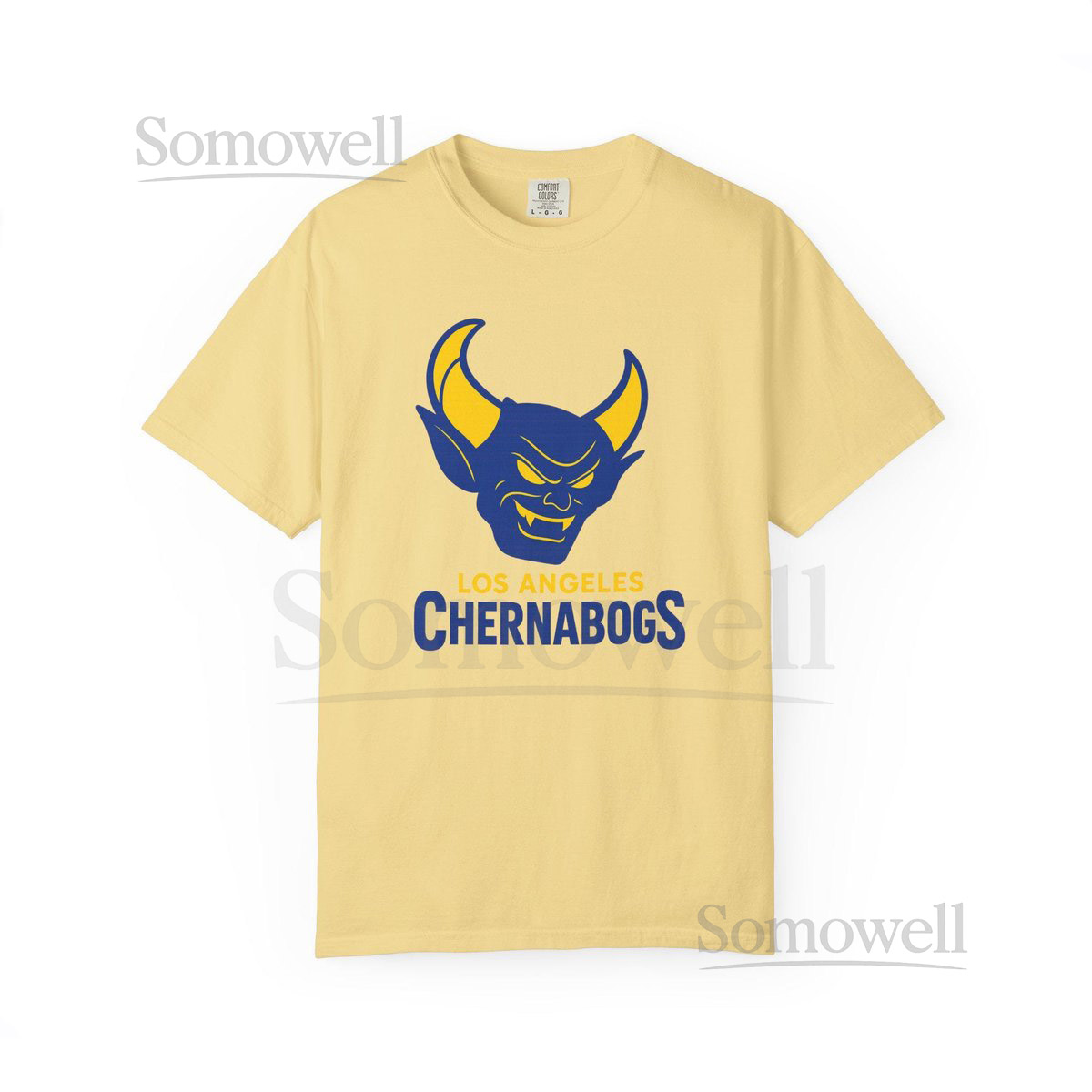 LOS ANGELES CHERNABOGS - Rams Pro Football Fantasia Chernabog T-Shirt - Disney Parks Disney World Disneyland Trip Cotton Graphic Tee_528