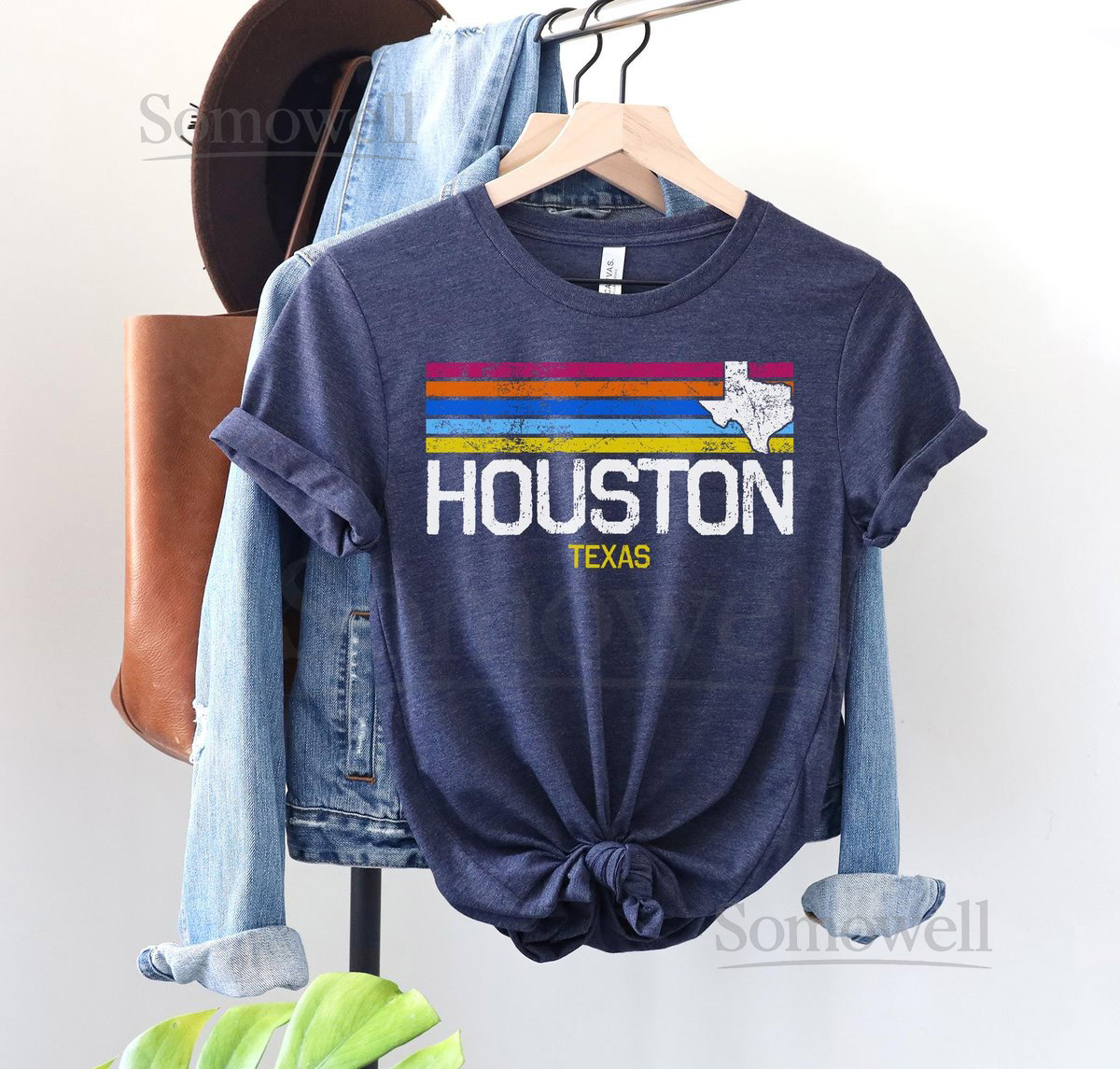 Houston Tee Houston Shirt Texas Shirt Travel To Texas Comfort Colors Shirt Houston Skyline Tee Retro Houston_316