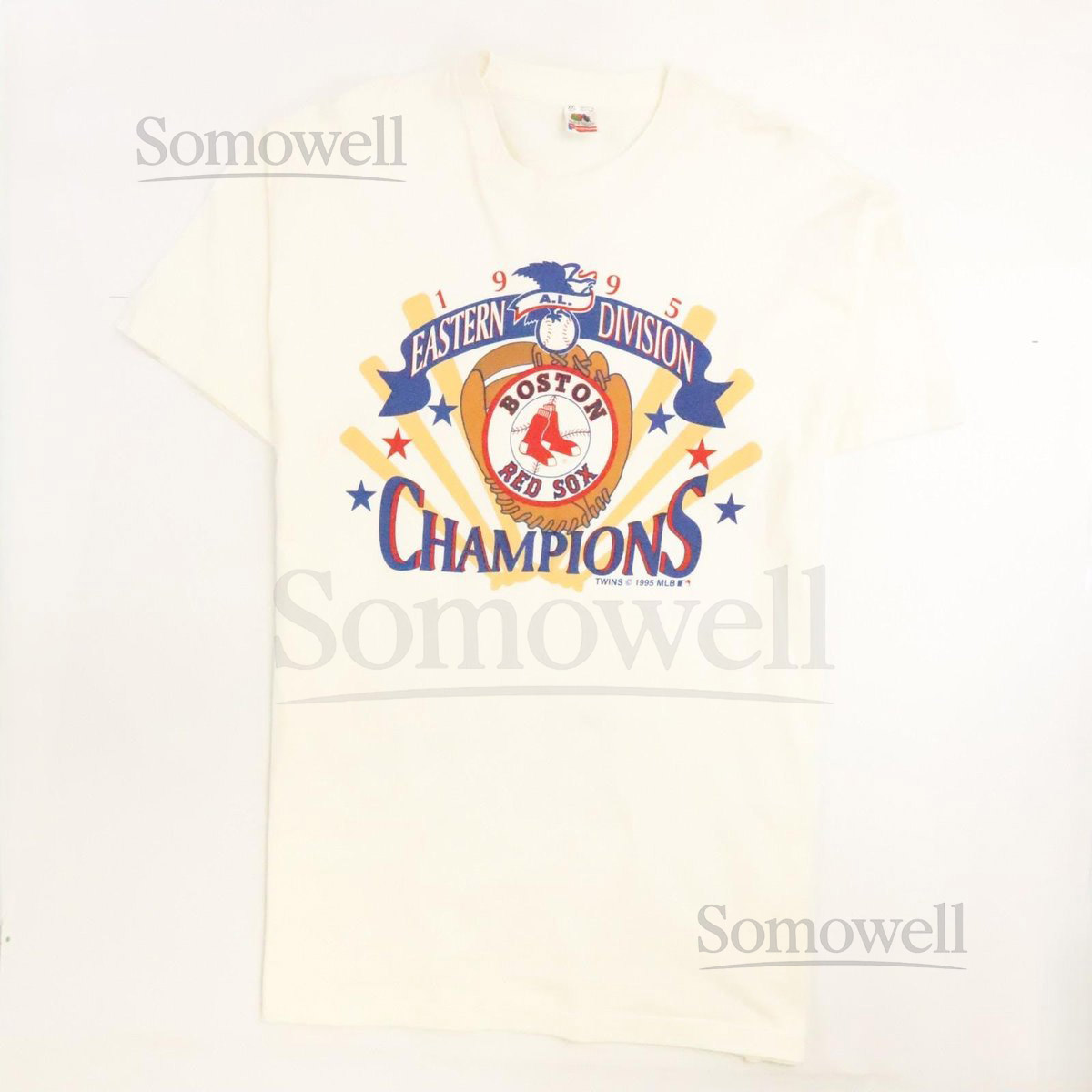 Vintage Boston Red Sox Division Champs T-Shirt Size 2XL 1994 90s MLB_668
