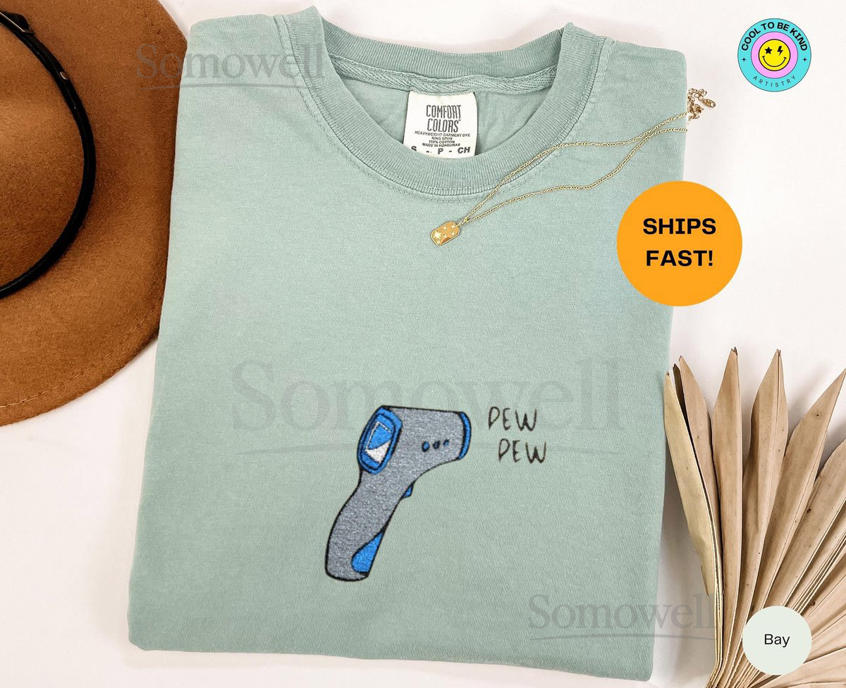 Embroidered Nurse Shirt Gift for Nurse Birthday NICU Nurse Tshirt Minimalist Tee for Nursing Student Funny Nurse Graduation Gift Pew_84