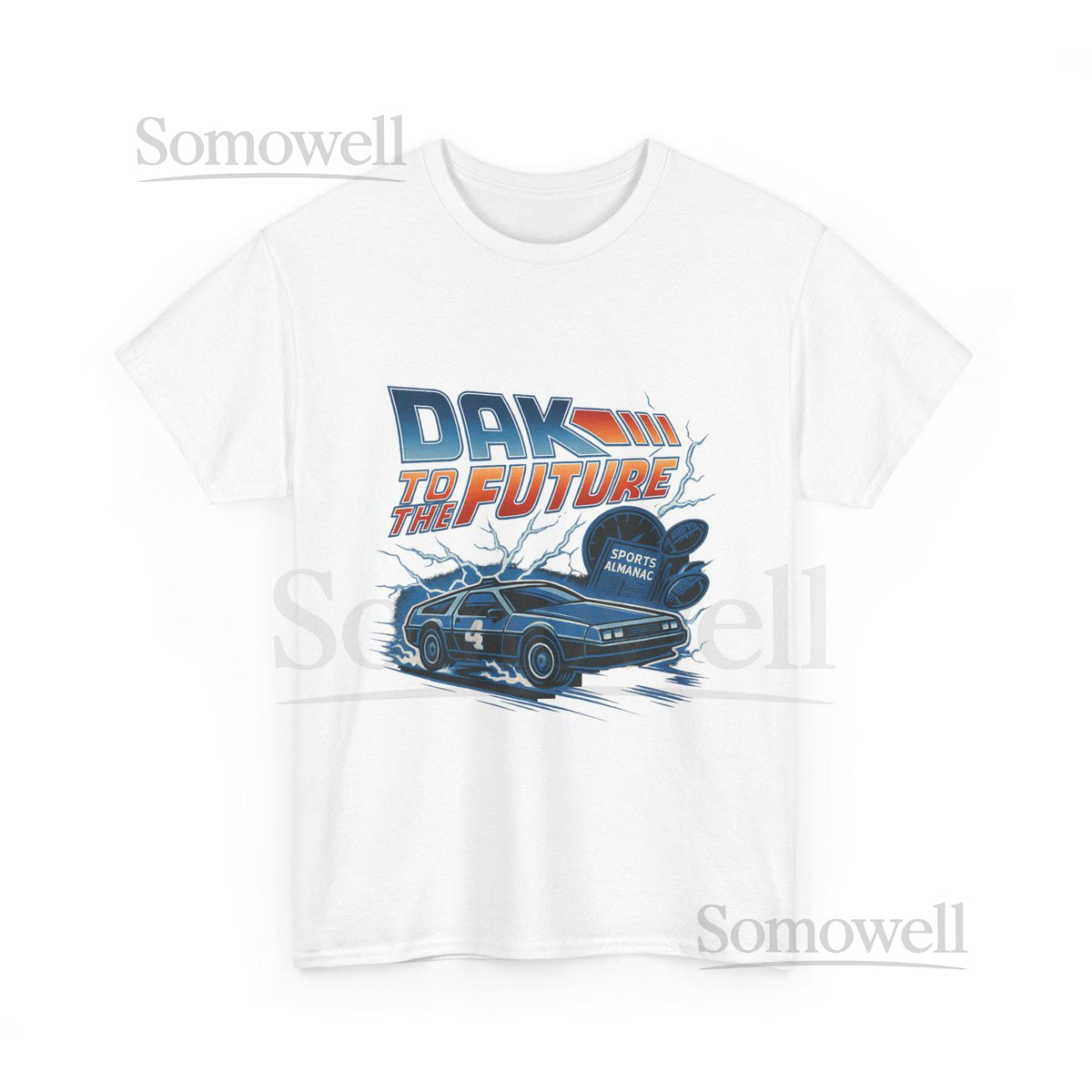 Dak Prescott T-Shirt Dallas Cowboys Pun Shirt - 'Dak To The Future'_108