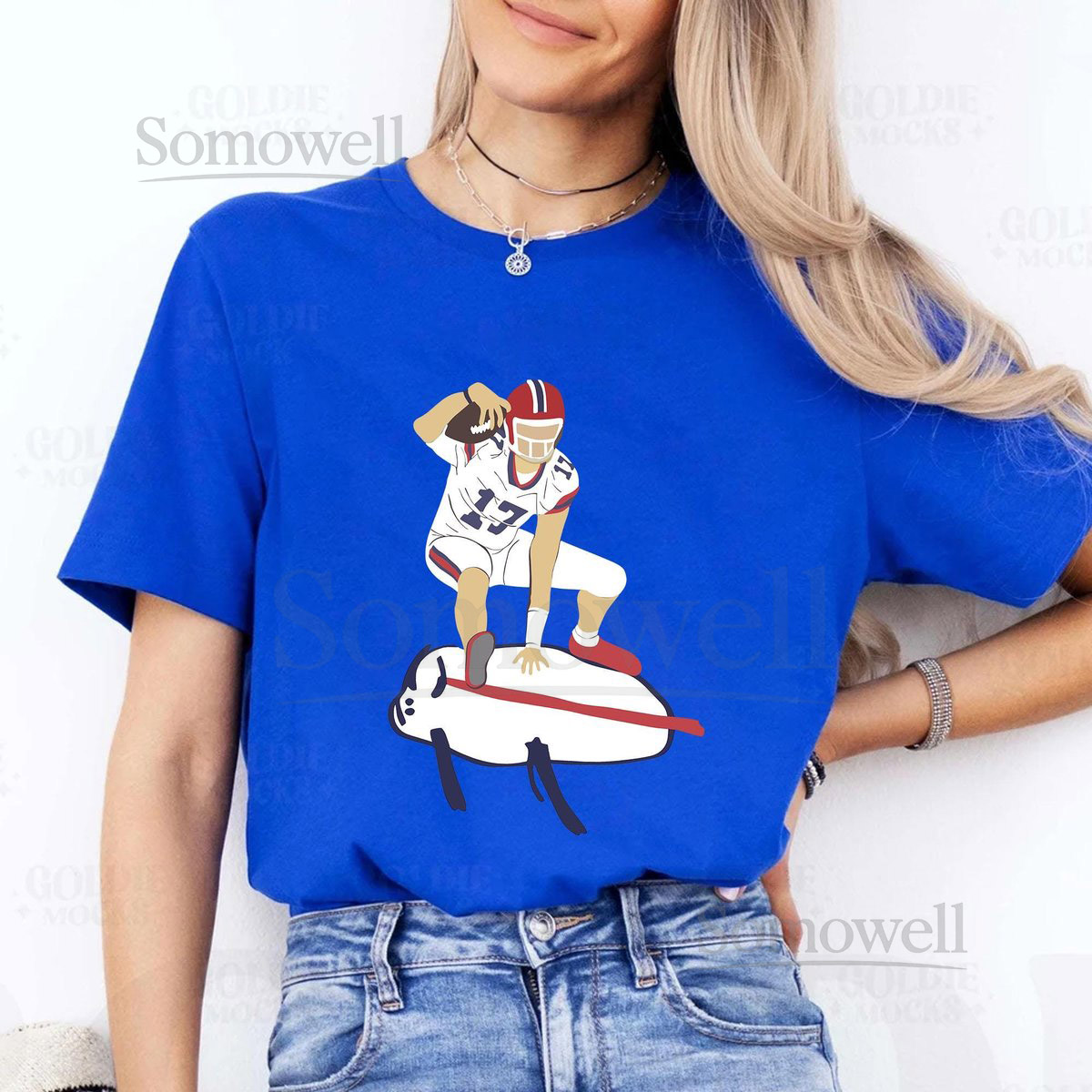 Josh Allen Buffalo Drawing T-Shirt Buffalo Potato Drawing Tee Gift for Buffalo Fan Kids Buffalo Apparel Family Buffalo Football Tee_721