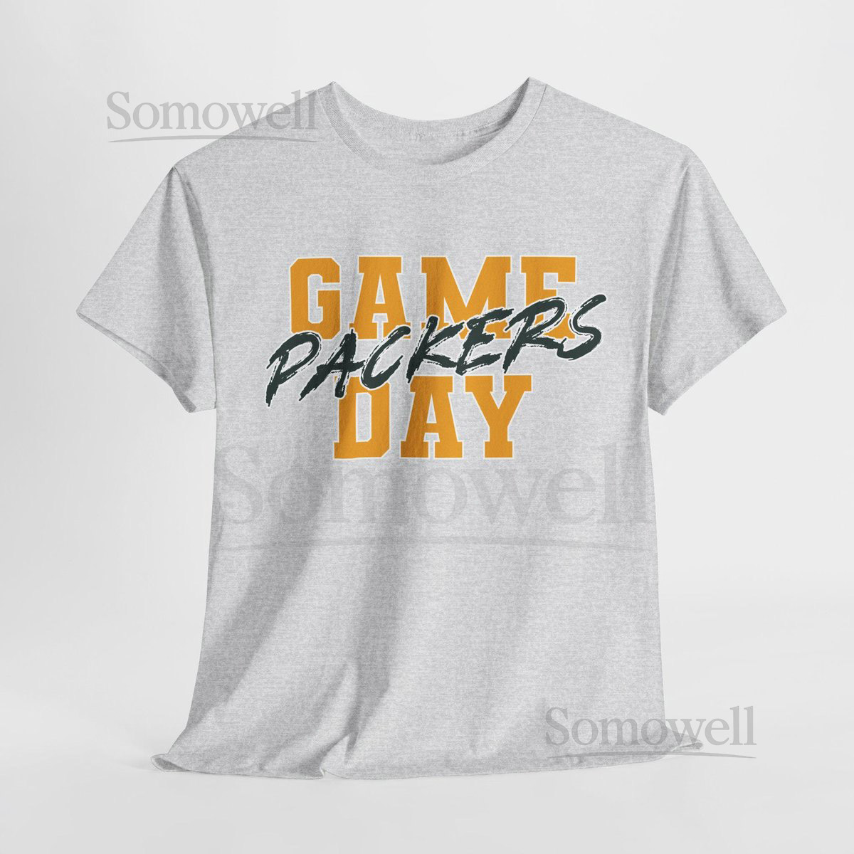 GAME DAY Green Bay Football Shirt Packers Fan Tee Green and Gold Game Day Top Green Bay Packers Tailgating Shirt_350