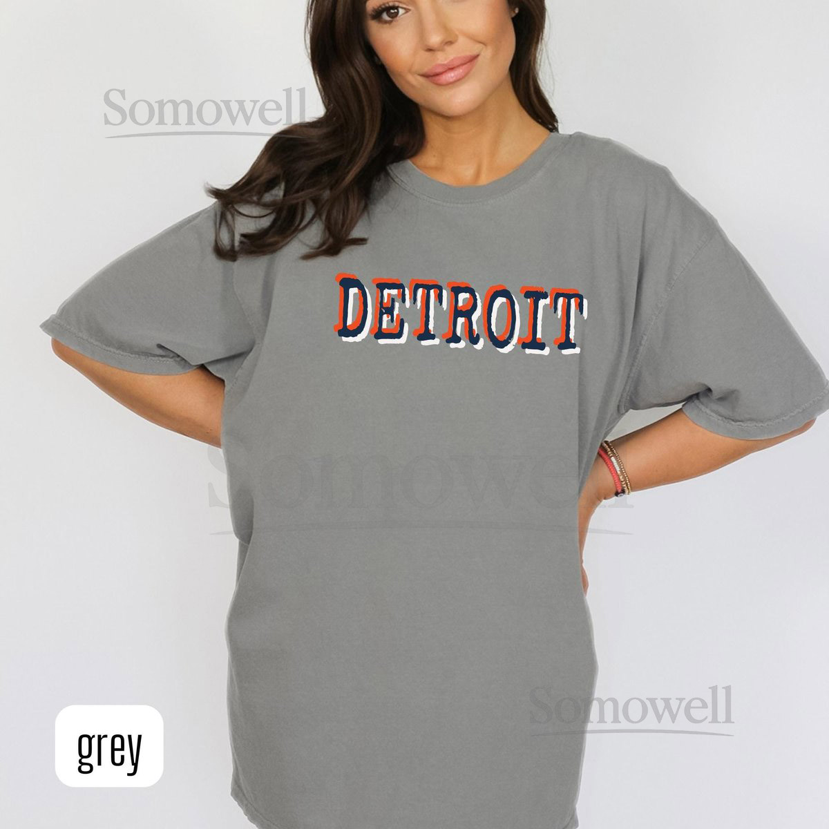 Detroit Baseball Shirt Detroit Crewneck Motown T-Shirt Detroit Merch Gift for Detroit Fan Motor City Gear Baseball Shirt for Women_129