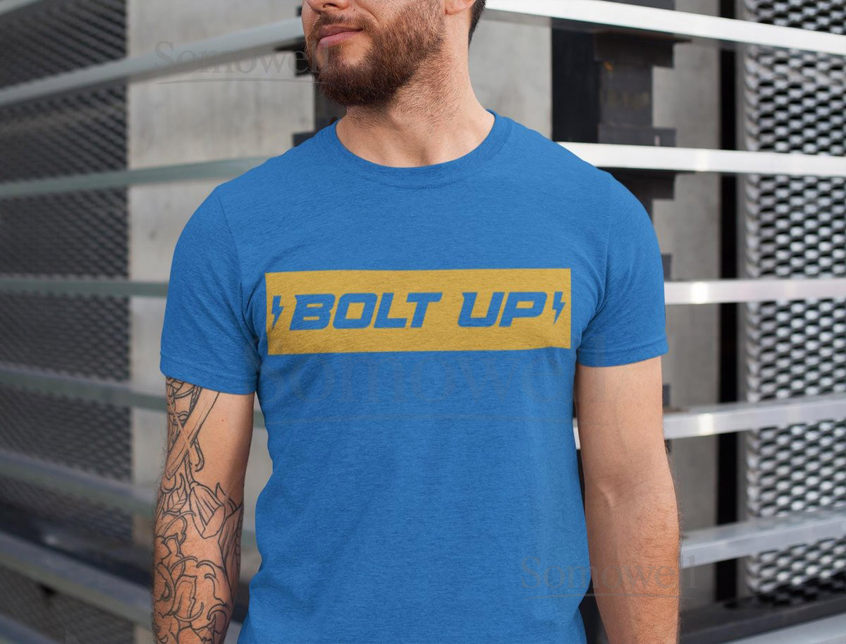 Bolt Up LA Chargers T-Shirt NFL Football Fan Apparel_40