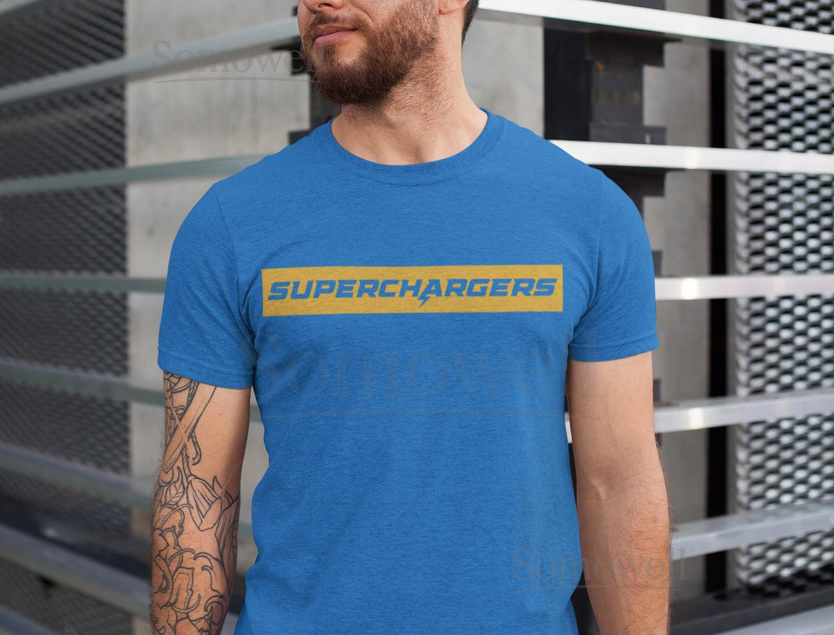 San Diego Superchargers T-Shirt LA Chargers Football Fan Gear_736