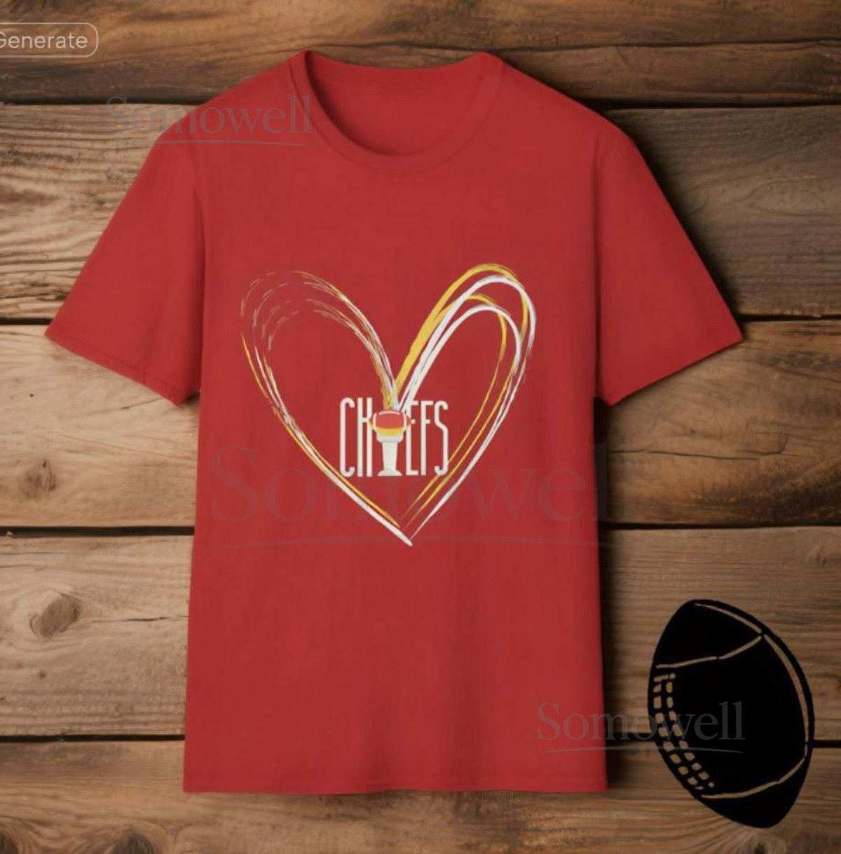 Kansas City Chiefs T-Shirt Unisex Football Fan Tee_317