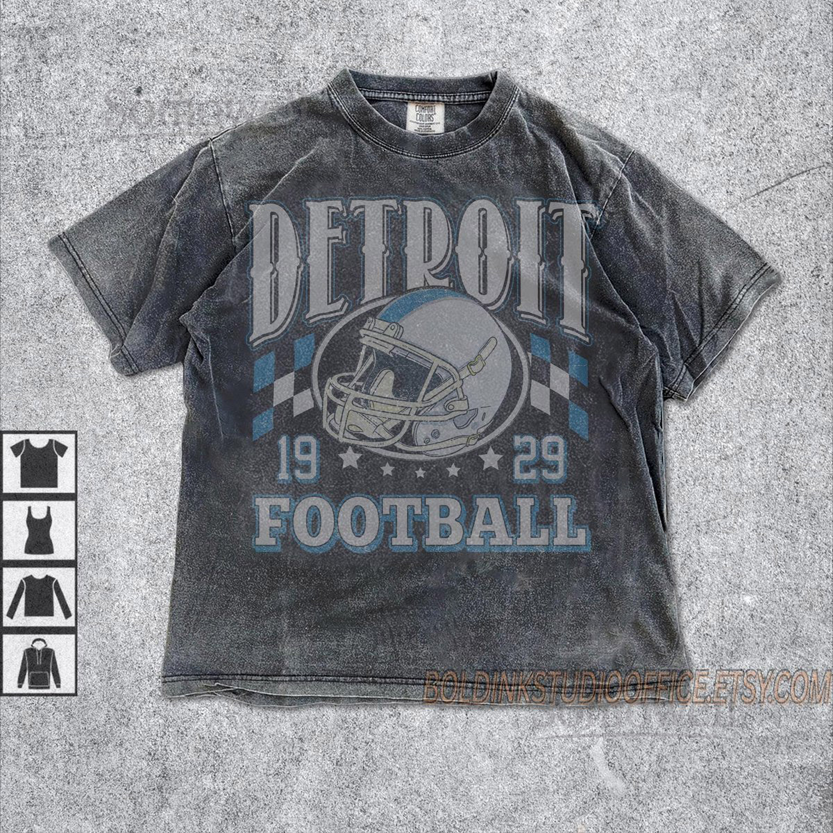 Comfort Colors Detroit Football Shirt Sweatshirt Hoodie Detroit Football T-shirt Detroit Football Fan Gifts Game Day Shirt_53