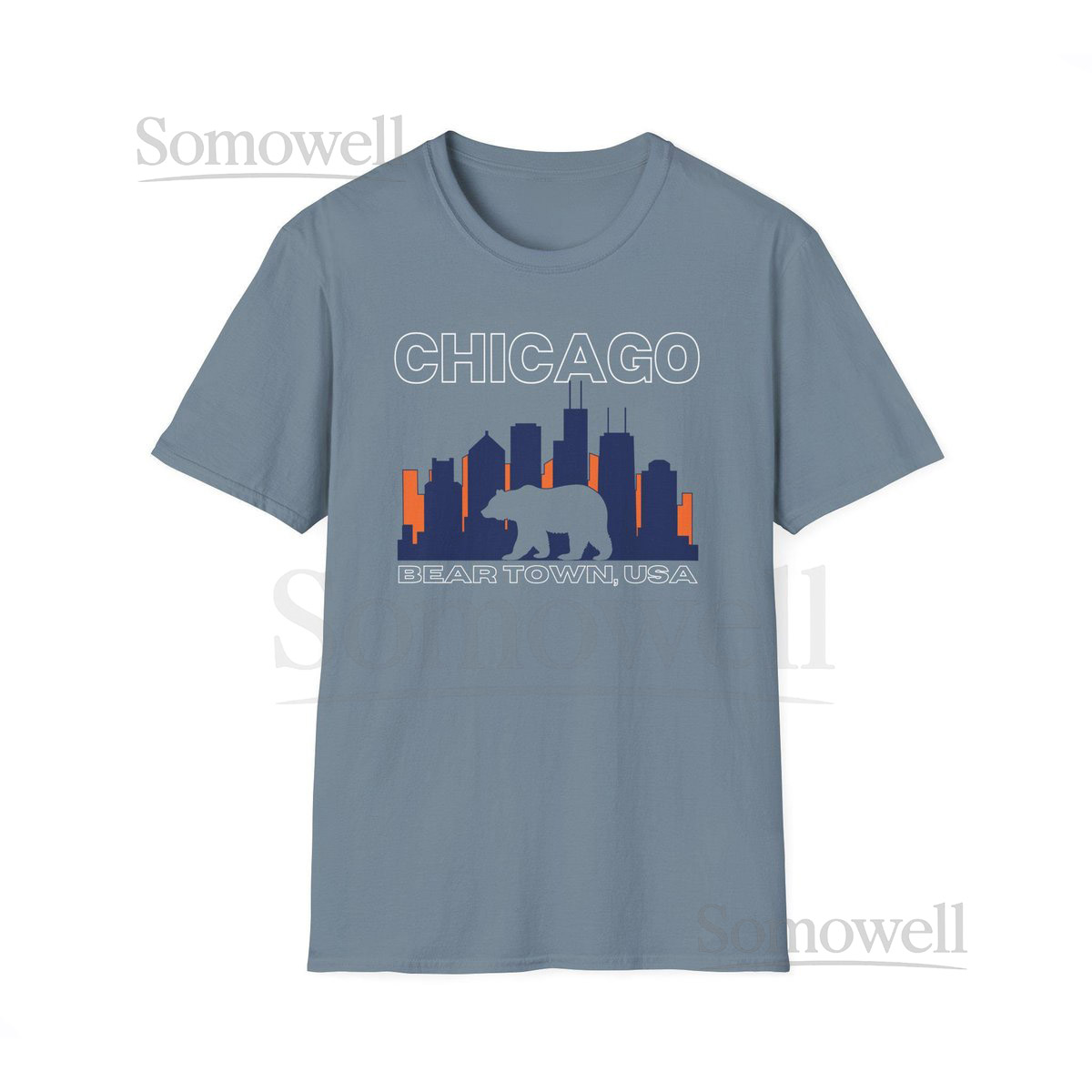 Chicago Bear Town USA T-Shirt_426