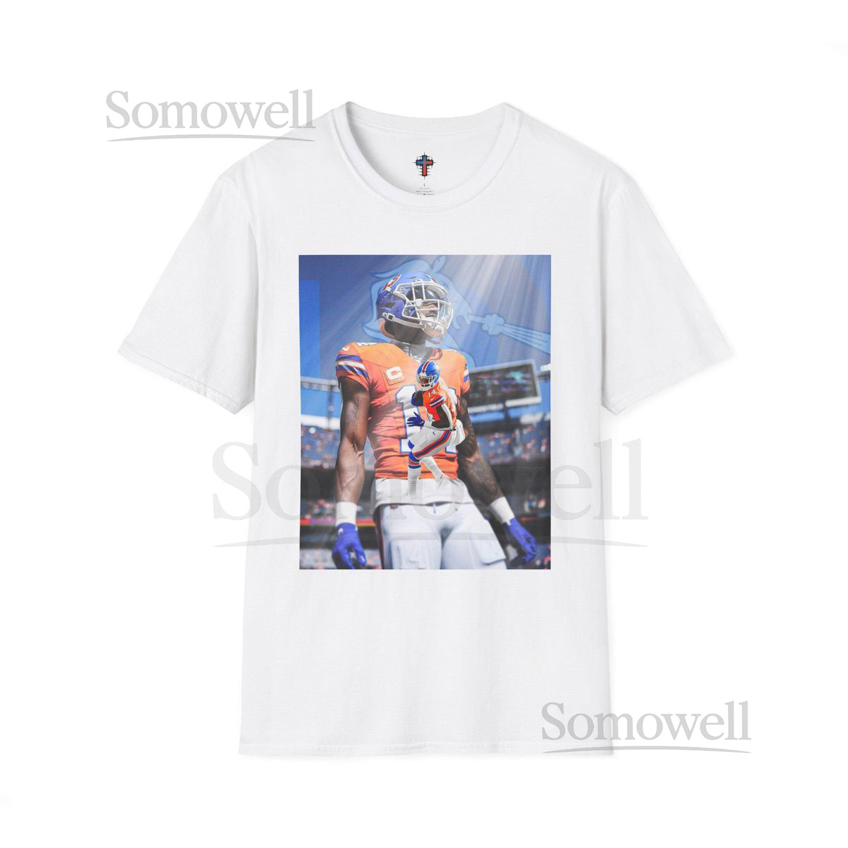 Courtland Sutton Denver Broncos T-Shirt Sporty Unisex Softstyle Tee_79