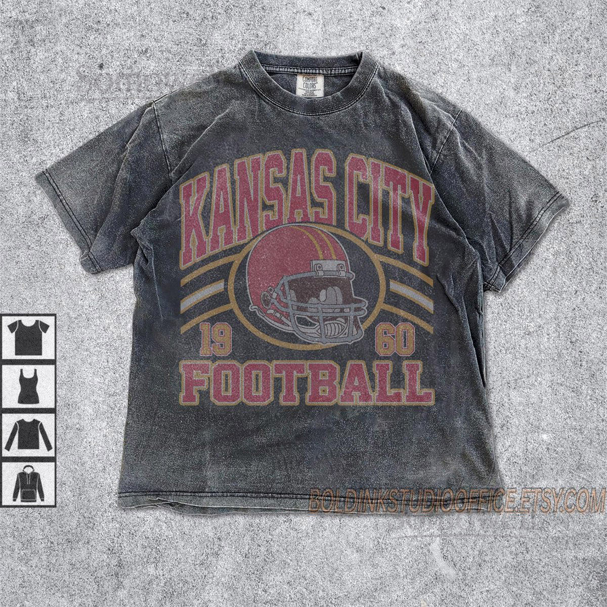 Comfort Colors Kansas City Football Shirt Sweatshirt Hoodie Kansas City Football T-shirt Kansas City Football Fan Gifts Game Day Shirts_13